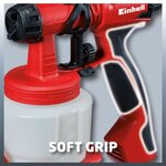 Einhell pistolet à peinture électrique tc-sy 600 s 600 w