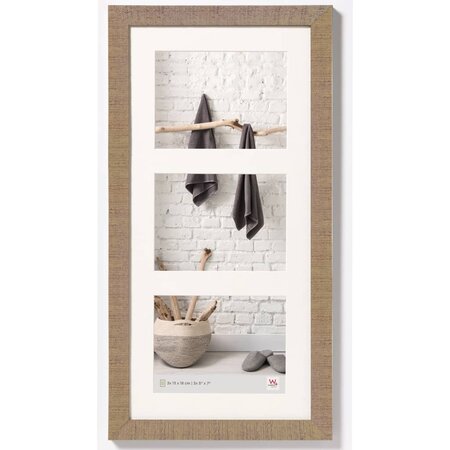 Walther design cadre photo home 3x13x18 cm marron