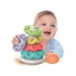 CLEMENTONI Baby - Tour des Anneaux - Jeu d'éveil
