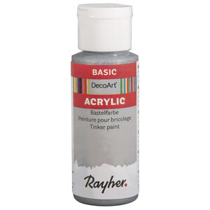 Peinture acrylique Argenté brillant 59 ml