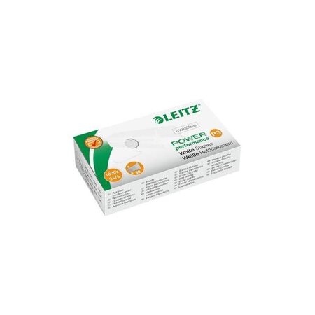 Agrafes power performance p3 blanches 24/6 boite de 1000 leitz