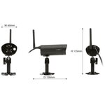 Sec24 système de sécurité sans fil avec caméra et écran tactile cwl401s