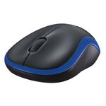 Logitech souris sans fil optique - m185 bleu