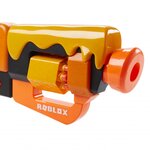 Nerf - roblox adopt me!: bees! Blaster a fléchettes avec mécanisme a levier - 8 fléchettes - code pour le jeu