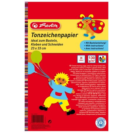 Bloc de papier à dessin teinté  a3  10 feuilles  120 g/m2