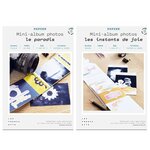 Coffrets Scrapbooking - 2 Mini Album-photos - Bonheur