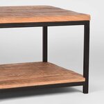LABEL51 Table d'angle Vintage 60x60x46 cm