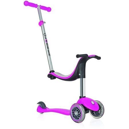 GLOBBER Trottinette 3 Roues SPORTY 4en1 V2 - Rose