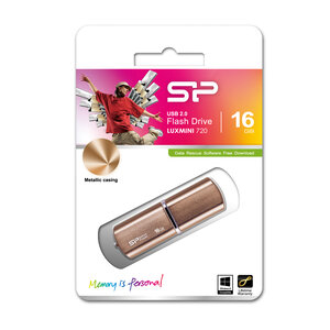 Silicon power clé usb 720 16go bronze