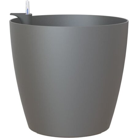 ARTEVASI - Pot san remo mate 36cm auto-arrosage anthracite 36 x 36 x h33,5 cm - 1,44l