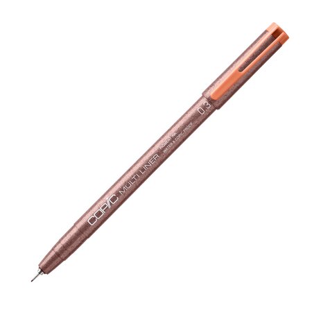 Marqueur Calibré Multiliner Copic sepia 0 3mm
