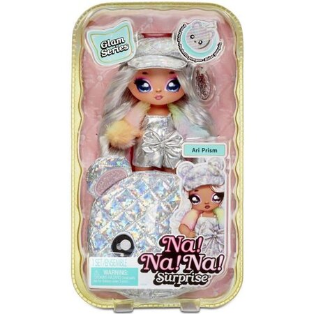 Na! Na! Na! Surprise poupée 2-en-1 pom doll glam series - ari prism
