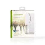 Écouteurs filaires | Enveloppant | Pliable | Câble Rond de 1,2 m | Blanc