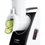 Bosch - hachoir a viande compact power - 500w - moteur bloqué 1800w - 2 kg/mn - 3 grilles de hachoir - blanc/noir
