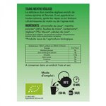 Tisanière fleurie porcelaine 250 ml + Tisane menthe et réglisse bio