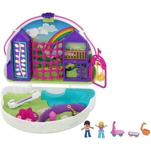 Polly pocket coffret sac a surprises nuage arc-en-ciel