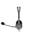 Logitech casque filaire stéréo - h110