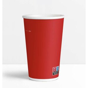 2000 gobelets carton rouge 33 cl 12 oz boissons froides
