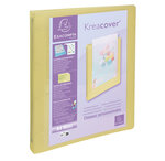 Classeur 4 Anneaux 30mm Polypropylène Kreacover Pastel - A4 Maxi - X 15 - Exacompta
