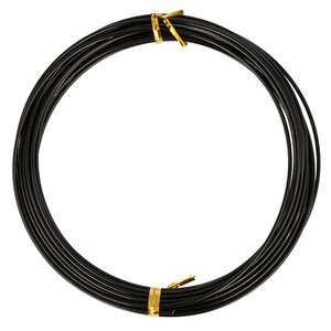 Fil Aluminium Noir - 5 M X 1 5 mm