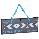 Bo-Camp Tapis d'extérieur Chill mat Lewisham M 2x1 8 m Noir et blanc