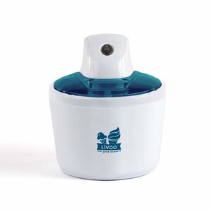 LIVOO DOM147B Sorbetiere - Dom147B- Capacite 1,2 L - Blanc