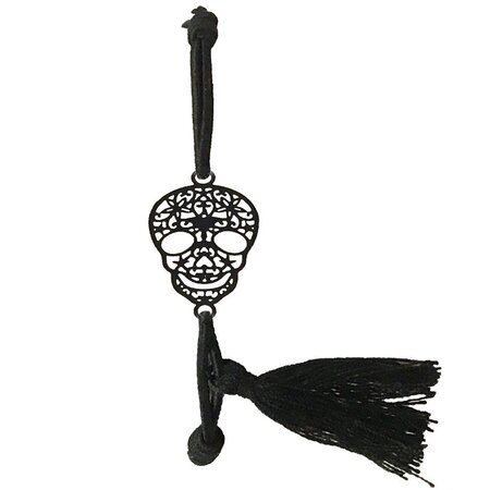 Bracelet élastique fantaisie pour femme skull