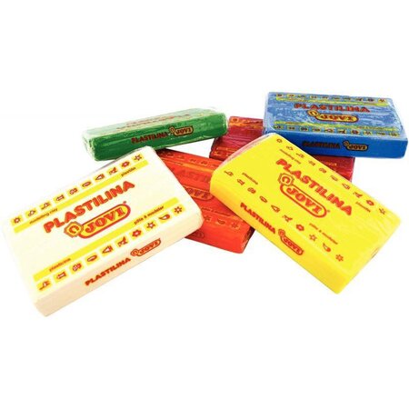 Boîte de 15 pains de 350 g de pâte à modeler Plastilina couleurs assorties