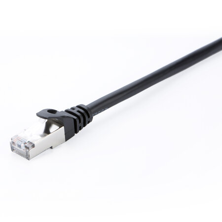 V7 câble réseau blindé cat6 stp 01m noir