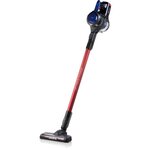 DOMO DO222SV - Aspirateur balai 2-en-1 sans fil - Systeme cyclonique - Autonomie 20min - Réservoir poussiere 0,7L - Eclairage LED