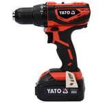 YATO Perceuse-visseuse sans cordon 2 batteries Li-ion 3 0Ah 18V 40Nm