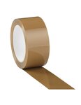 (lot  24 rouleaux) ruban adhésif polypropylène silencieux k13 havane 75mmx100m