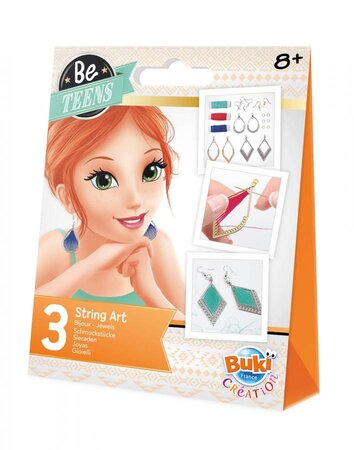 Bijoux string art - Boucles d'oreilles