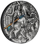 Pièce de monnaie en Argent 5 Dollars g 155.5 (5 oz) Millésime 2021 ZHAO YUN