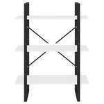 vidaXL Bibliothèque Blanc 80x30x105 cm Aggloméré
