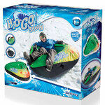 Bestway bouée à neige avec revêtement en tissu winter rush 142cm 39053