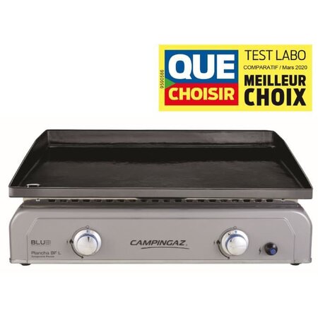 CAMPINGAZ Plancha a gaz a poser Blue Flame - Plaque acier émaillé - 60 x 40 cm
