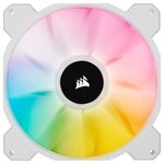 CORSAIR Ventilateur SP Series - White SP140 RGB ELITE - Diametre 140mm - LED RGB - Fan with AirGuide - Single Pack (CO-9050138-WW)