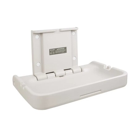 Table à langer horizontale pliable - bolero -  - plastique 840x540x480mm