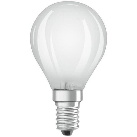 Osram ampoule led sphérique verre dépoli variable 5w=40 e14 chaud
