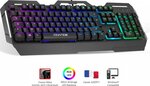 Clavier Gamer Advance semi-mécanique GTA 250 RGB (Noir)