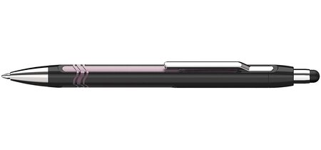 Stylo à bille Epsilon Touch noir-pink Pte Extra Large Bleu SCHNEIDER