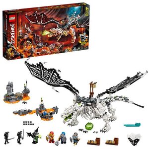 Lego ninjago 71721 le dragon du sorcier du crâne