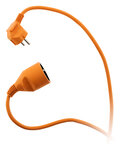 Prolongateur jardin 16A HO5VV-F 3G1 5 2P+Terre 25m - Orange - Zenitech