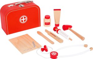Mallette De Docteur "Visite Médicale" En Bois