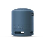 Sony srsxb13 - enceinte portable - bluetooth - extra bass - waterproof - 16h d'autonomie - bleu