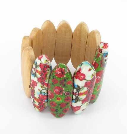 bracelet fleuri