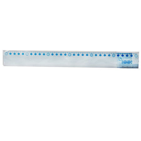 Regle plate bleue 30 cm - ulmann