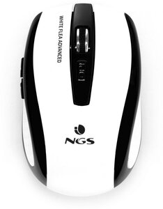 Souris sans fil ngs flea advanced (noir/blanc)