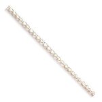Chaîne maille jaseron Ø2mm Argent Au mètre